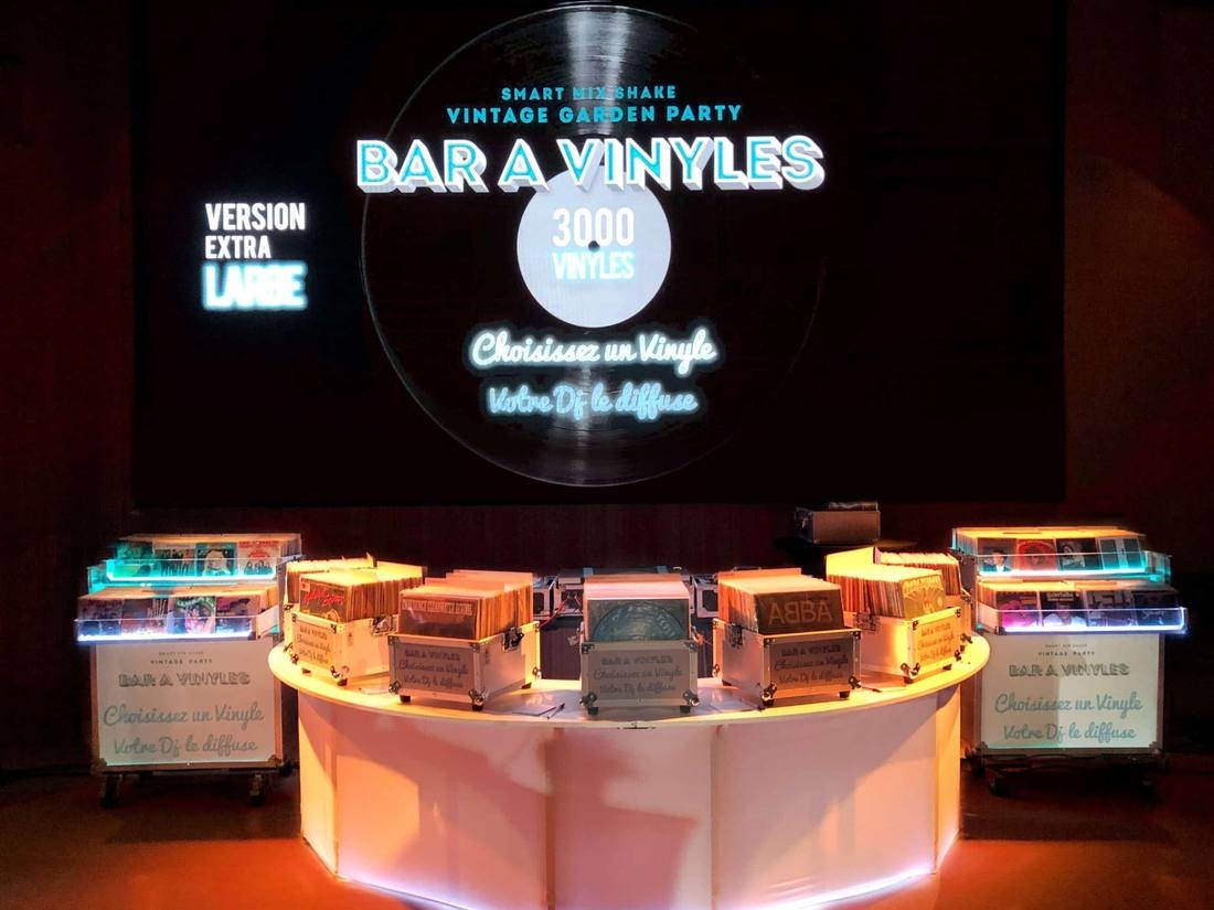 Bar à Vinyles XL — 3 000 vinyles